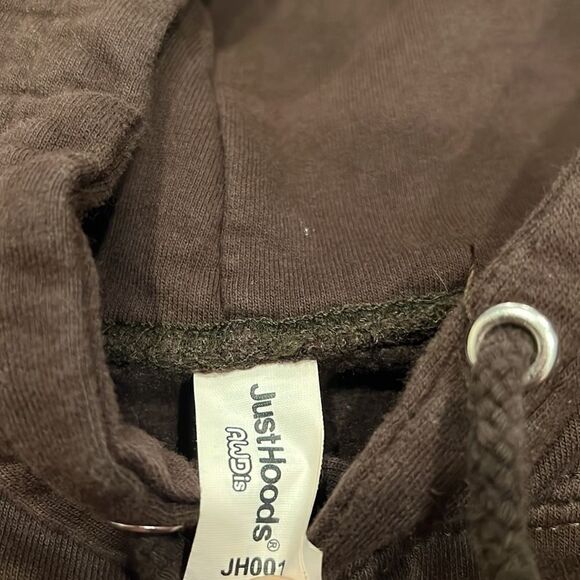 AWDis JHA001 - JUST HOODS by Adult College Hood size S GUC Affirmation up front - Picture 3 of 8